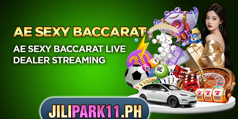 AE Sexy baccarat live dealer streaming