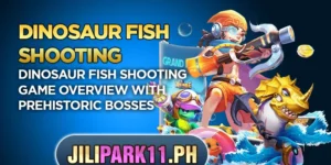 Dinosaur Fish Shooting game overview with prehistoric bosses