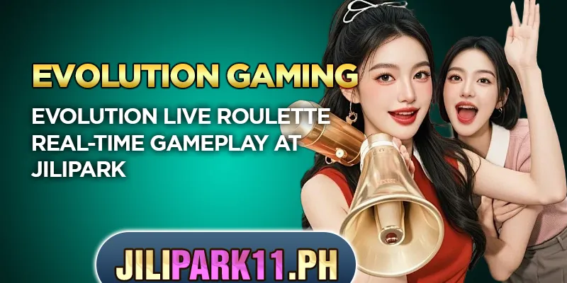 Evolution Live Roulette real-time gameplay at Jilipark