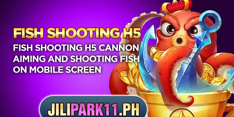 Fish Shooting H5 cannon aiming and shooting fish on mobile screen