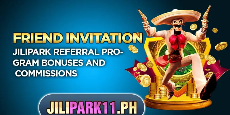 Jilipark referral program bonuses and commissions