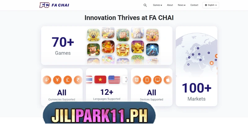 Play certified FC gaming slots at JILIPARK